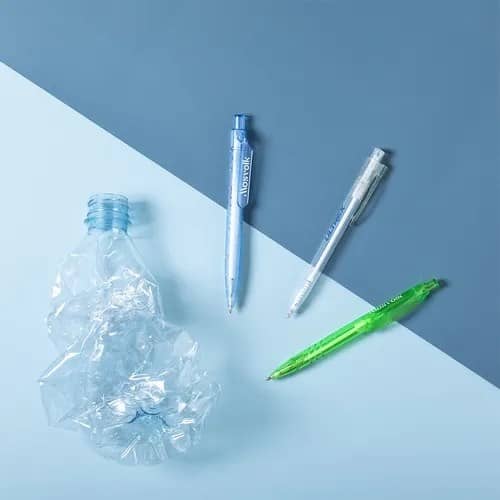 Hispar Pen van gerecycled plastic materia