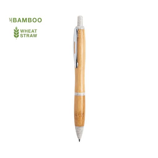 Patrok bamboe en tarwestro duurzame pen